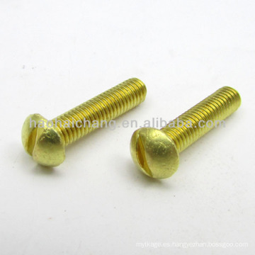 OEM Slottde Mushroom Brass Screw